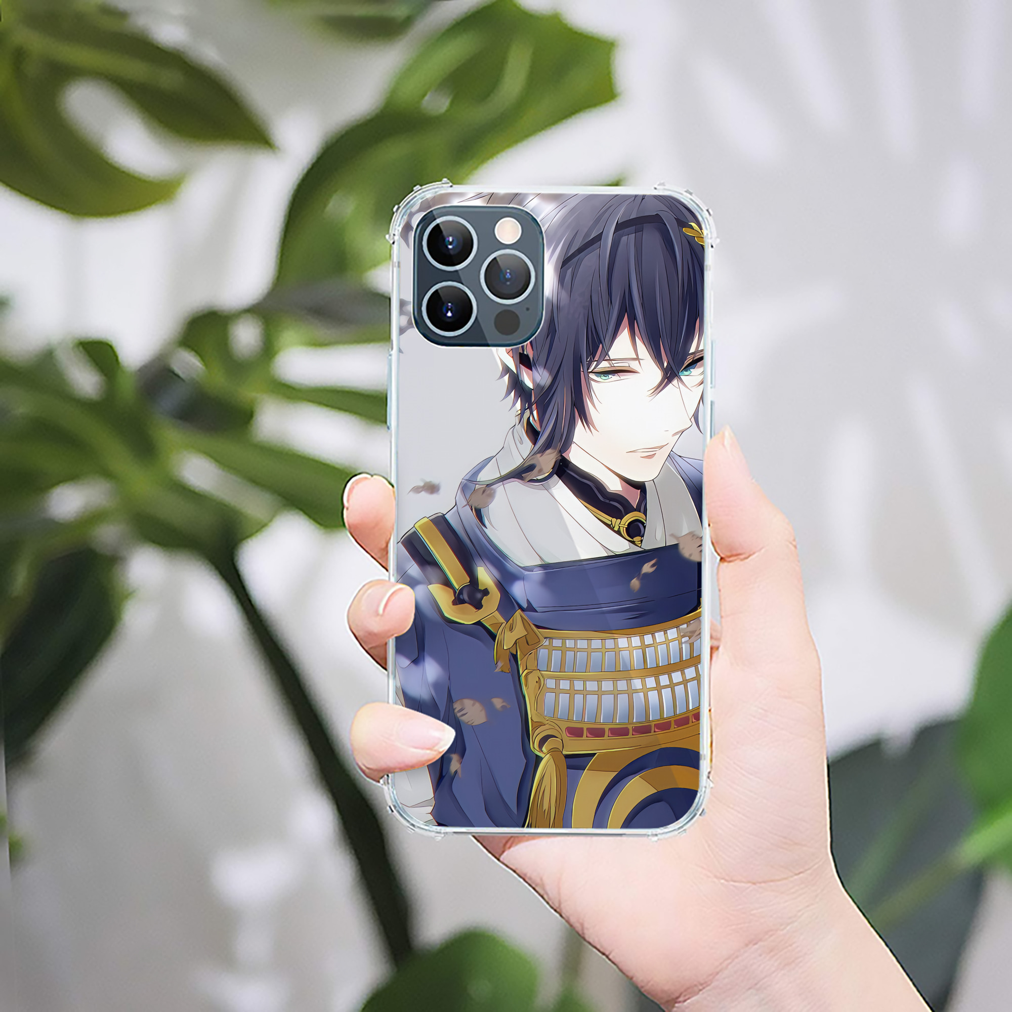 （画像用） 刀剣乱舞 Touken Ranbu 【iPhone 12シリーズ対応】透明スマホケース（クリアソフトケース）